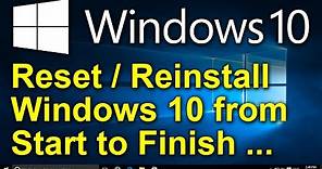 ✔️ How to Reset Windows 10 (2020) - Recovery, Restore, Reinstall, Reset This PC, Factory Settings