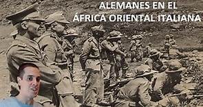 Alemanes en el África Oriental Italiana 1940-41, la Compañía Automotorizada