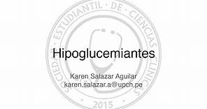 Hipoglicemiantes (farmacología)