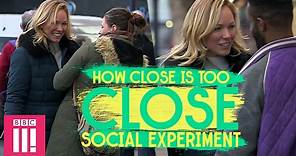 Invading Personal Space in Public | Social Experiment
