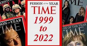 TIME Magazine Person Of The Year Covers 1999 to 2022