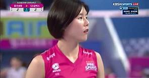 2018-2019 韩国职业女排联赛 李在英 赛季得分集锦