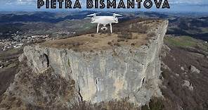 Pietra di BisMantova dal DRONE - Castelnovo né Monti (RE) Appennini, Italy