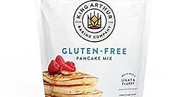 King Arthur, Gluten Free Classic Pancake Mix, Certified Gluten-Free, Non-GMO Project Verified, Certified Kosher, 15 Ounce (Pack of 6) - Packaging May Vary
