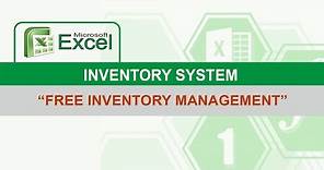 Excel Inventory System Template (FREE DOWNLOAD)