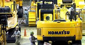 Komatsu Hydraulic Excavators Production process