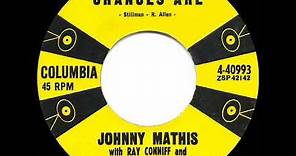 1957 HITS ARCHIVE: Chances Are - Johnny Mathis (a #1 record)