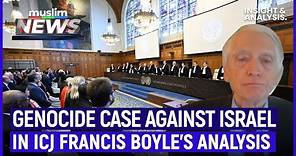 Genocide Case Against Israel: Francis Boyle's Analysis