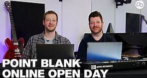 Point Blank Music School Online Open Day LIVE - 4th January 2024