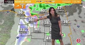 Monday's extended Cleveland weather forecast: Cold and rainy day in Northeast Ohio
