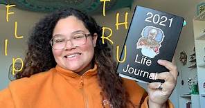 ~2021 Life Journal Flip Through~