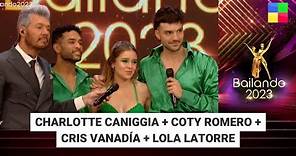 Charlotte Caniggia + Coty Romero + Cris Vanadia - #Bailando2023 | Programa completo (10/11/23)