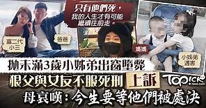 【狠父謀殺】拋小姊弟落街狠父與小三不服死刑上訴　母哀嘆：今生要等他們被處決 - 香港經濟日報 - TOPick - 親子 - 親子資訊