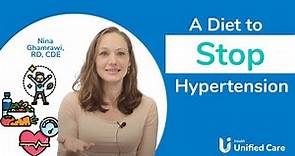 Unified Care - Dash Diet - A Diet to Stop Hypertension