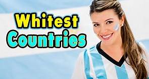 10 Whitest Countries Outside of Europe