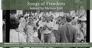 Songs of Freedom: music of the Civil Rights Movement and their stories