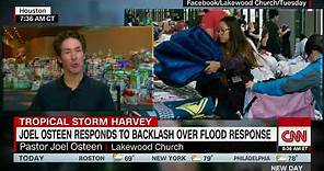 Joel Osteen responds to critics on Harvey