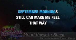 September Morn - Neil Diamond (Lyrics Karaoke) [ goodkaraokesongs.com ]