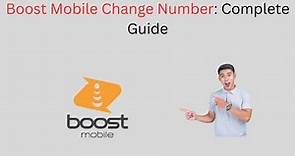 How to Change Boost Mobile Phone Number