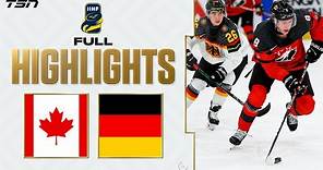 Canada vs Germany FULL HIGHLIGHTS - World Juniors 2024