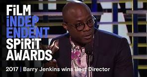 Barry Jenkins wins Best Director at the 2017 Film Independent Spirit Awards
