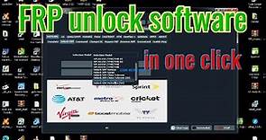 Mobile Unlocking Software For PC, FRP Unlock Software