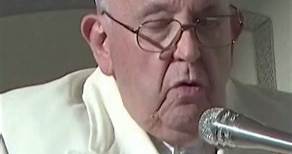 El papa Francisco sobre el conflicto entre Israel y Gaza: "No es una guerra, es terrorismo" #shorts