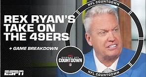 Rex Ryan has NEVER EVER seen this before as the 49ers ESCAPE with win | NFL Countdown