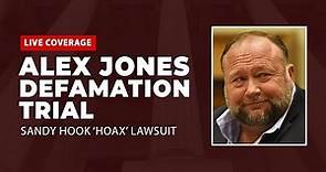 Watch Live: Alex Jones Defamation Trial: Sandy Hook 'Hoax' Lawsuit - Connecticut Trial Day Thirteen