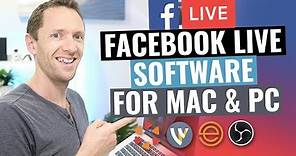 Best Facebook Live Stream Software for Mac and PC? Late 2017 Review!