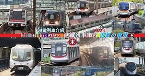 MTR trains 2022 港鐵列車集合 2022 港鉄の電車 (Hong Kong) 港鐵列車介紹