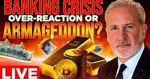 Peter Schiff interview | Banking Crisis Armageddon vs. Bitcoin