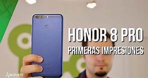 Honor 8 Pro, primeras y prometedoras impresiones del smartphone Android Honor