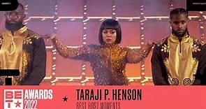 Taraji's Best Host Moments! | BET Awards '22