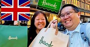 Harrods of London | Luxurious Afternoon Tea & Shopping Tour