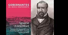 Ignacio Comonfort (1 de diciembre de 1857 al 21 de enero 1858)
