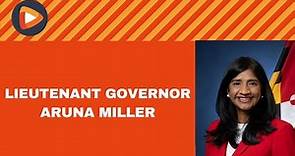 Maryland Lieutenant Governor Aruna Miller Reflects on First Year in Office