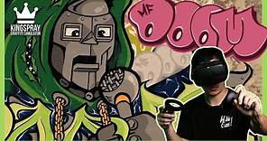 MF DOOM Tribute! | Kingspray Graffiti VR