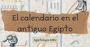 📅 El calendario en el antiguo Egipto, el papiro Rhind y la estrella Sirio