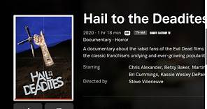 Hail To The Deadites Live Movie Review & Reflections Of The Evil Dead
