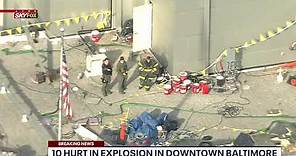 Explosion in downtown Baltimore injures at least 10 | FOX 5 DC