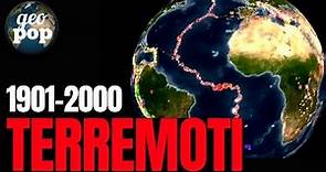 ▶️ Terremoti sulla Terra: animazione dal 1901 al 2000 |GeologiaPOP