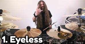 Top 10 Joey Jordison drum beats
