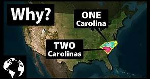 Why The United States Has Two Carolinas: North Carolina And South Carolina