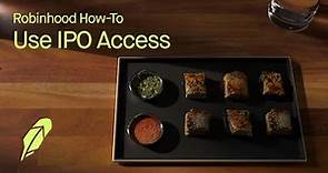 How To: Use IPO Access