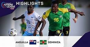 Concacaf Nations League 2022 Highlights | Anguilla vs Dominica