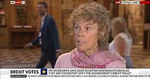Labour's Kate Hoey Live on Sky News Discussing Brexit