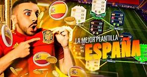 LA MEJOR PLANTILLA de ESPAÑA en el FIFA !!!!
