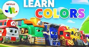 Train Colors For Kids 🌈 Mighty Express | Netflix Jr