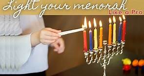 HOW WE LIGHT THE HANUKKAH MENORAH | ORTHODOX JEWISH LIFE | COMPLETE STEP BY STEP GUIDE | FRUM IT UP
